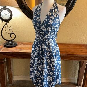 Hibiscus Halter Dress